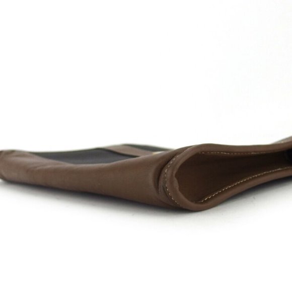 dunhill clutch bag gray gray PVC ~ leather Authentic used - Picture 4 of 8